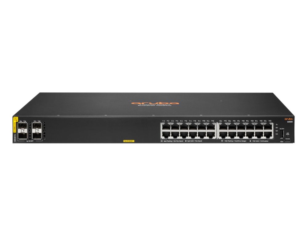 Aruba 6000 24G PoE 4SFP