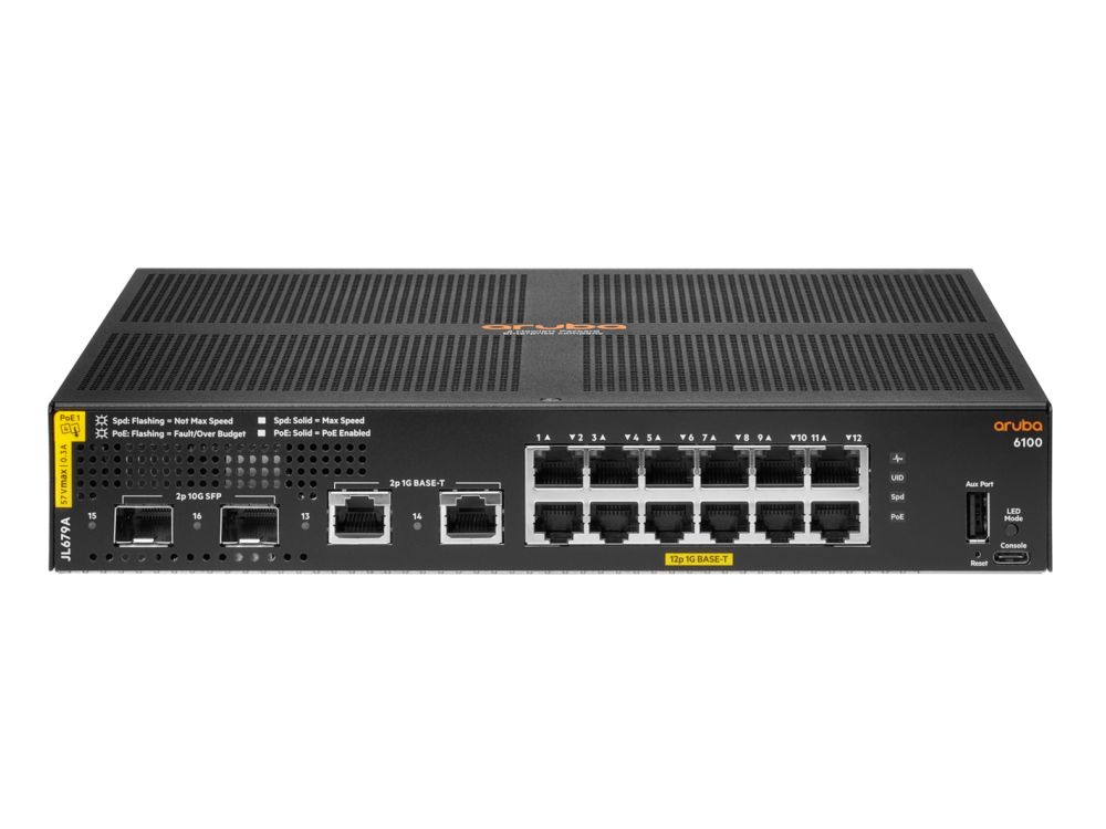 Aruba 6000 12G PoE 2G/2SFP