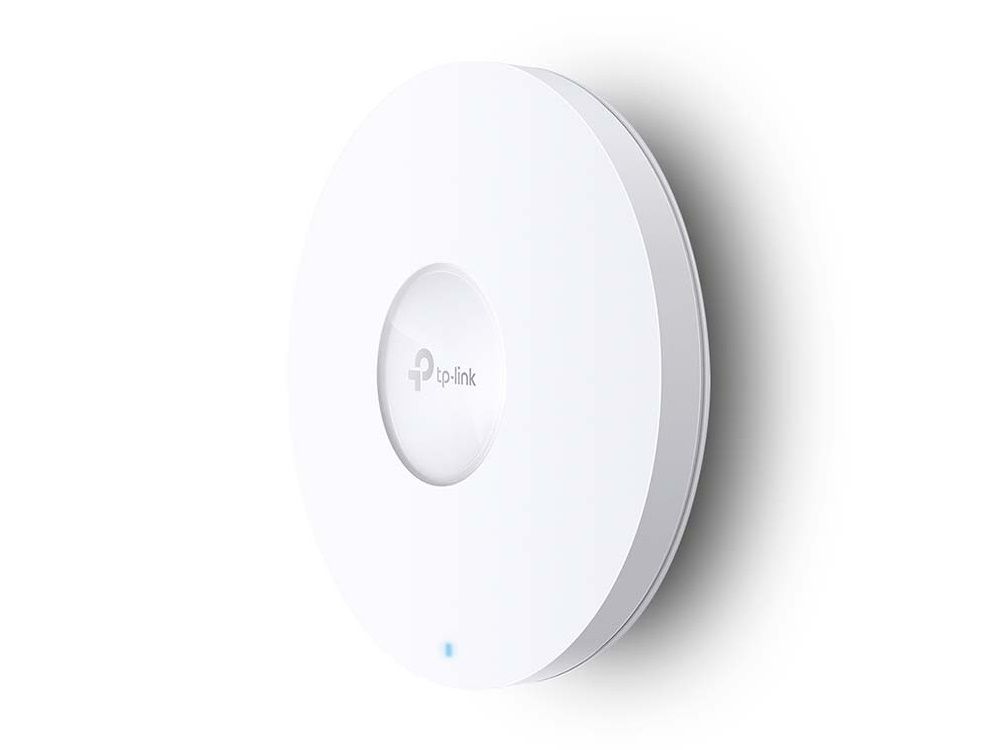 TP-Link Omada SDN EAP650 Slim WiFi 6 indoor access point voor- en zijkant