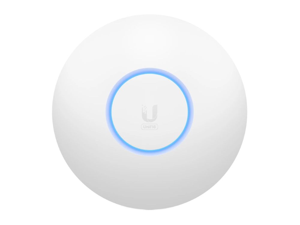 Ubiquiti UniFi 6 Pro indoor WiFi 6 access point bovenkant