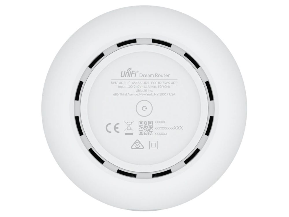 Ubiquiti UniFi Dream Router onderkant