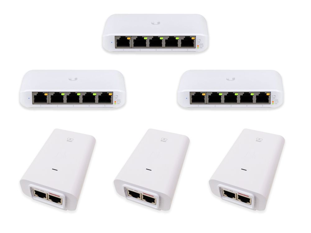 Ubiquiti UniFi USW-Flex-Mini 3 pack