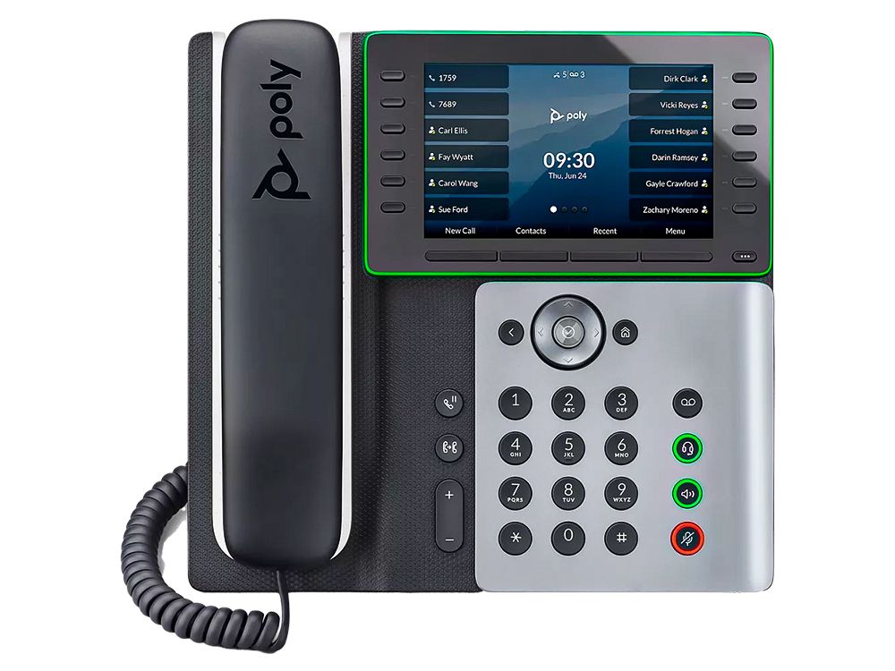 Poly Edge E500 VoIP telefoon