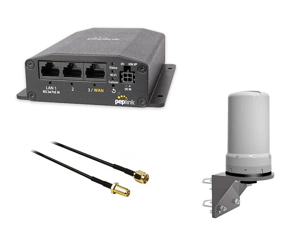 Pepwave MAX BR1 Mini LTE-A (HW3) + 4G Antenne