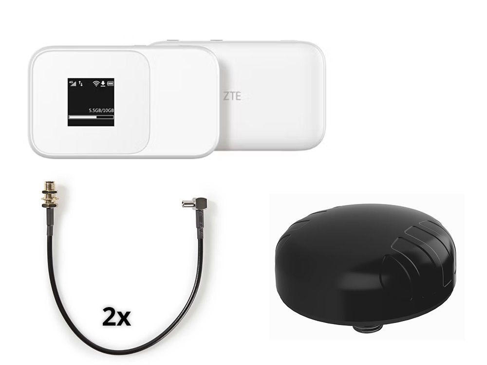 ZTE MF986D 4G MiFi + 4G MIMO Omni Antenne