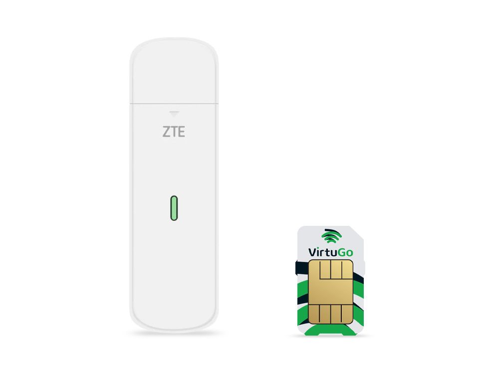 ZTE MF833U1 Dongle + VirtuGo SIM