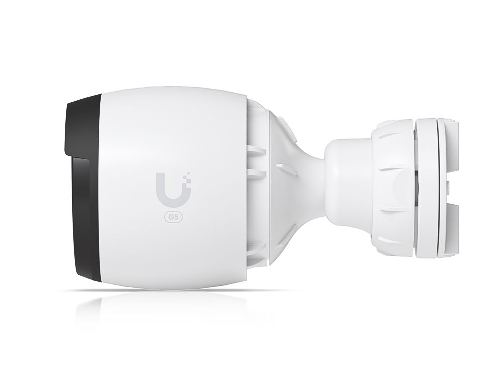 Zijkant van de Ubiquiti UniFi Protect G5 Pro 4K bullet camera voor buiten en binnen