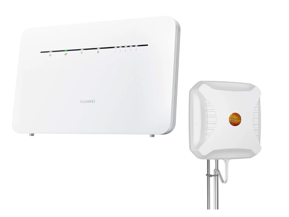 Huawei B535-232 + 4G MIMO Flatpanel Antenne