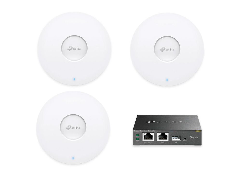 TP-Link Omada SDN EAP683 UR 3-pack met OC200 hardware controller