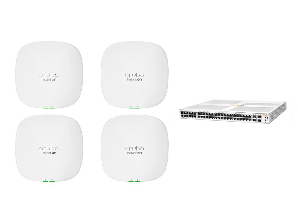 Aruba Instant On 1930 48G 4SFP+  +4x AP25