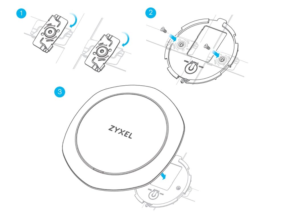 Systeemplafond Montageclips (5-pack)