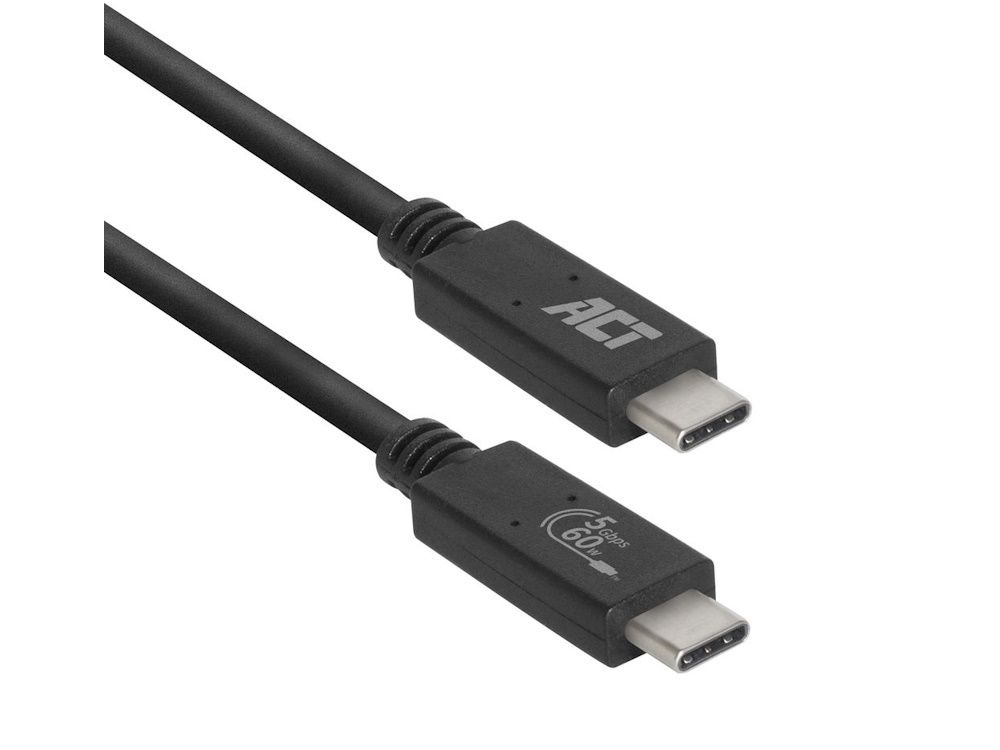 ACT USB 3.0 kabel van 1 meter lang met twee USB-C connectoren