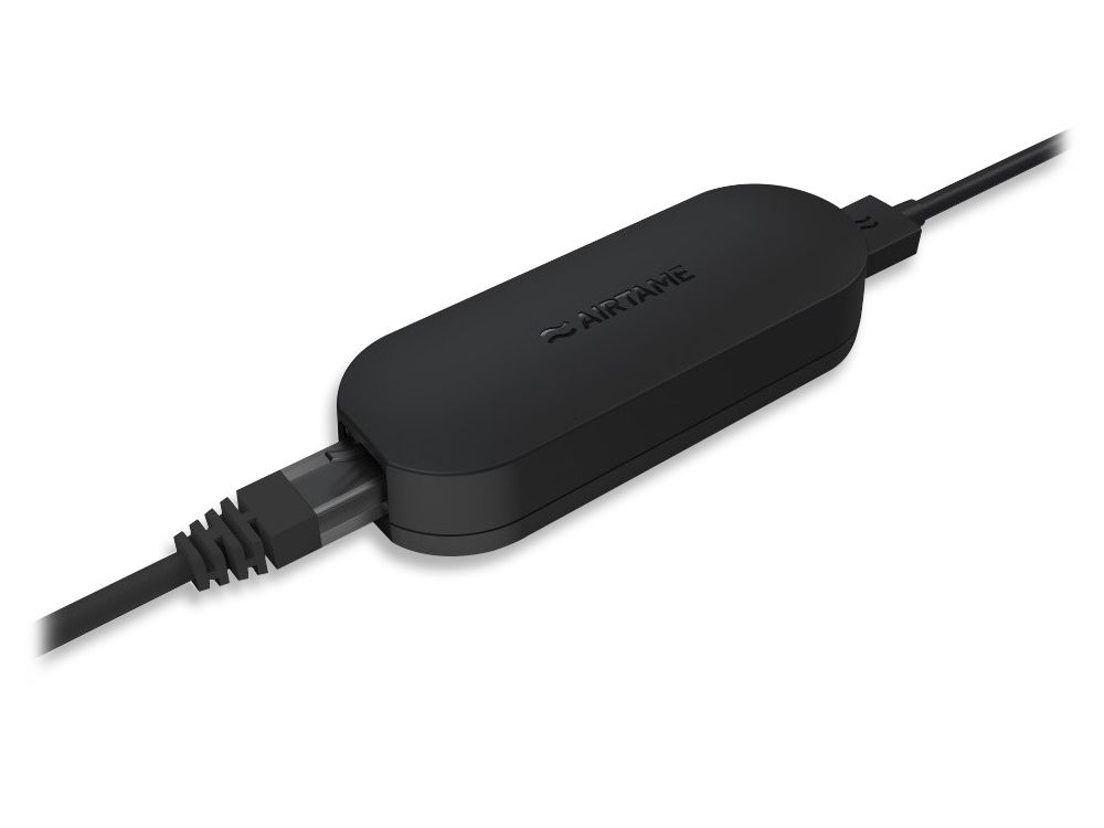 Overzicht van de Airtame PoE Adapter voor de Airtame 2 wireless HDMI presenter