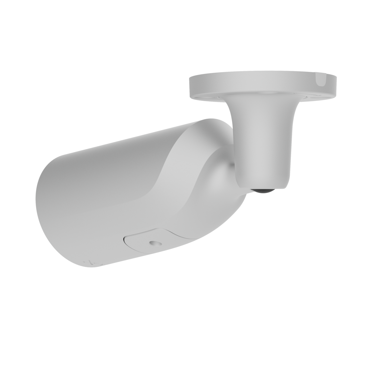 white ajax bullet camera left side