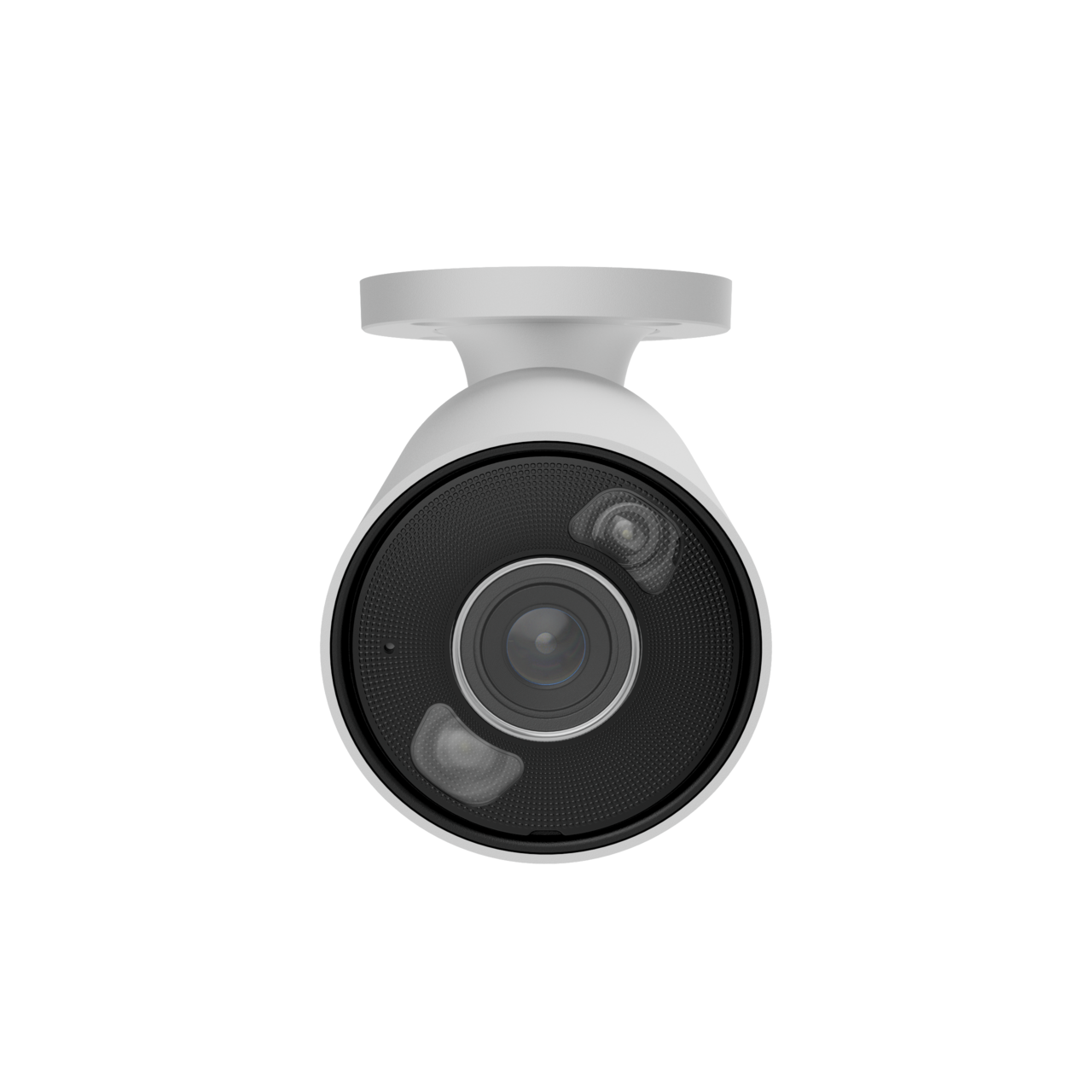 white ajax bullet camera front