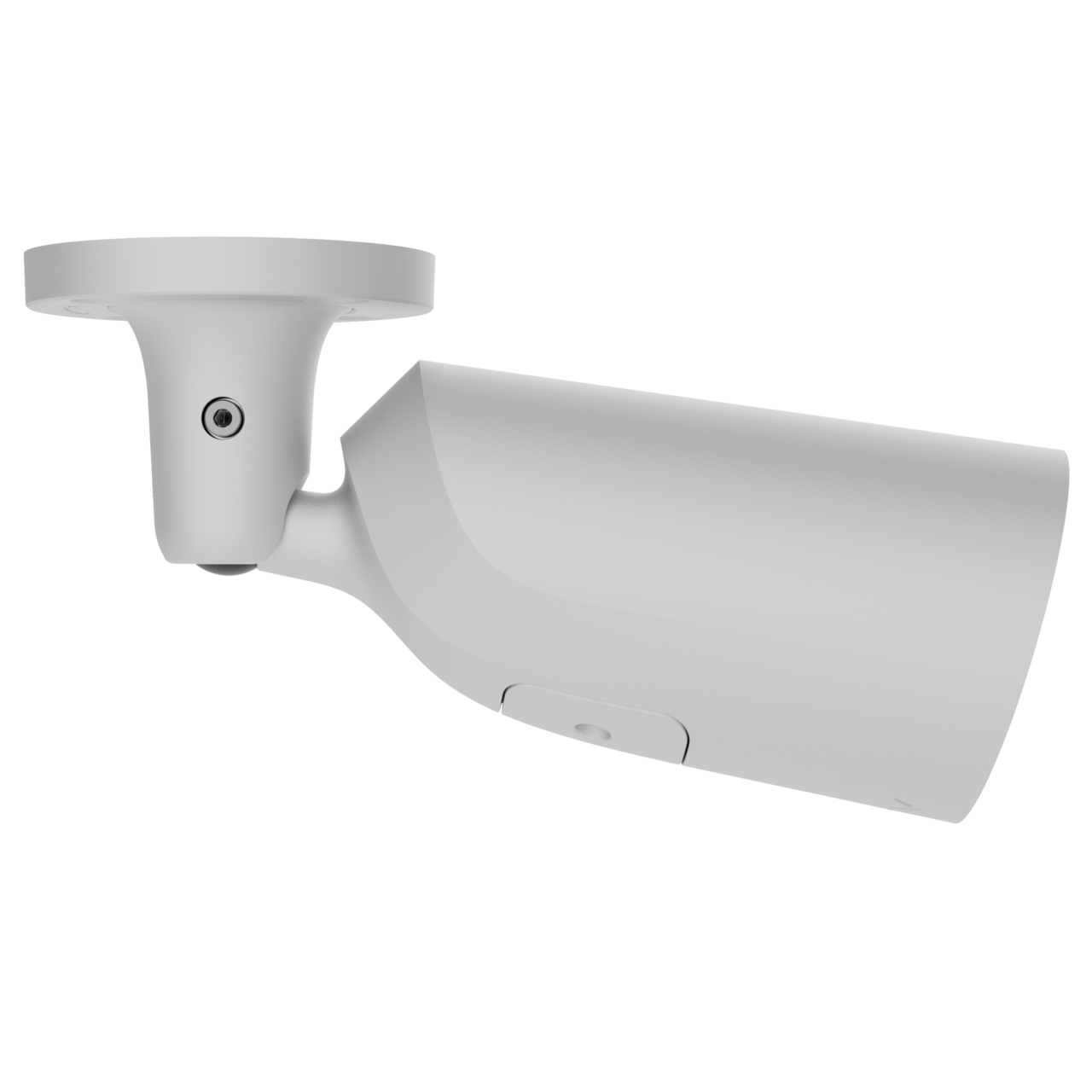 white ajax bullet camera right side