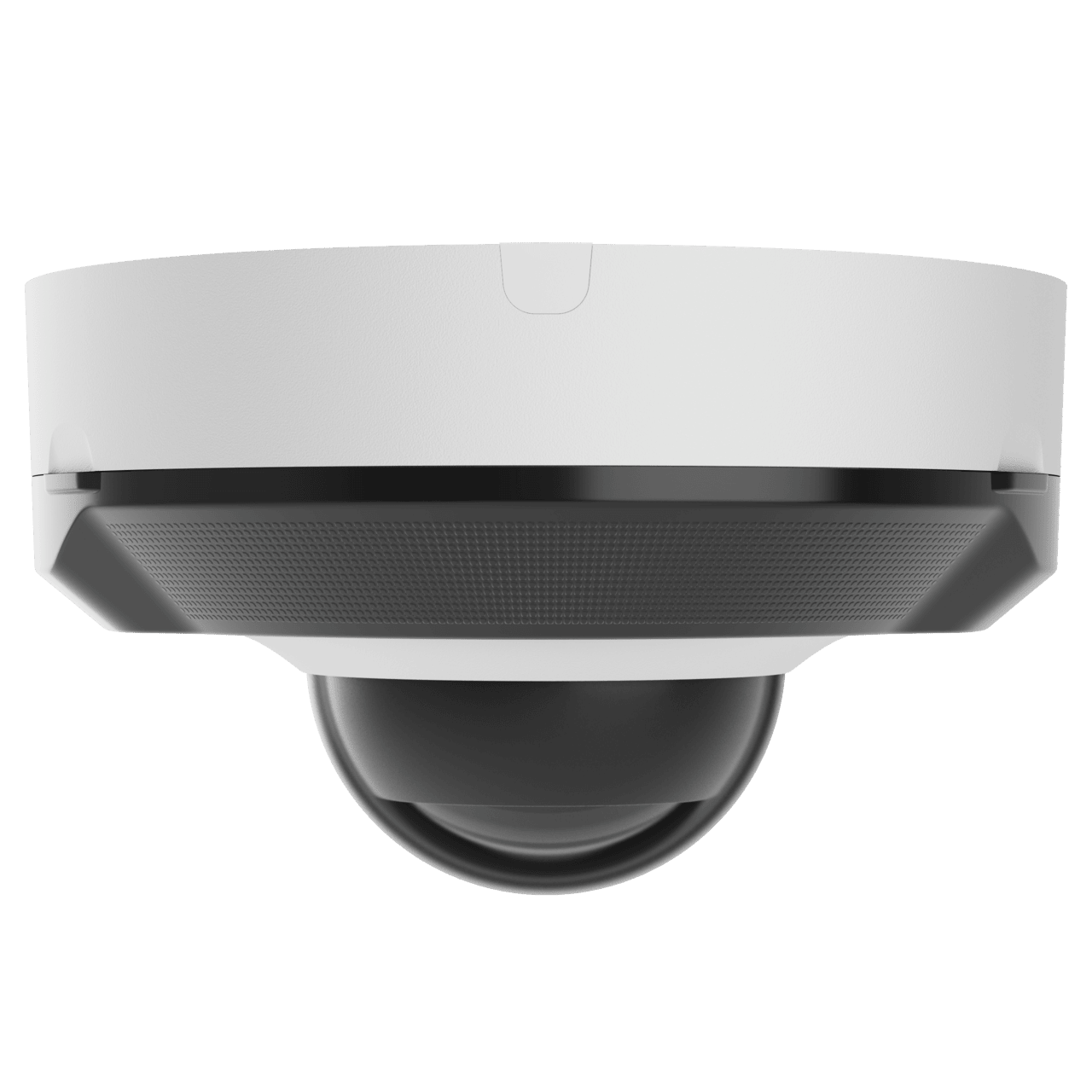 white ajax dome camera back side