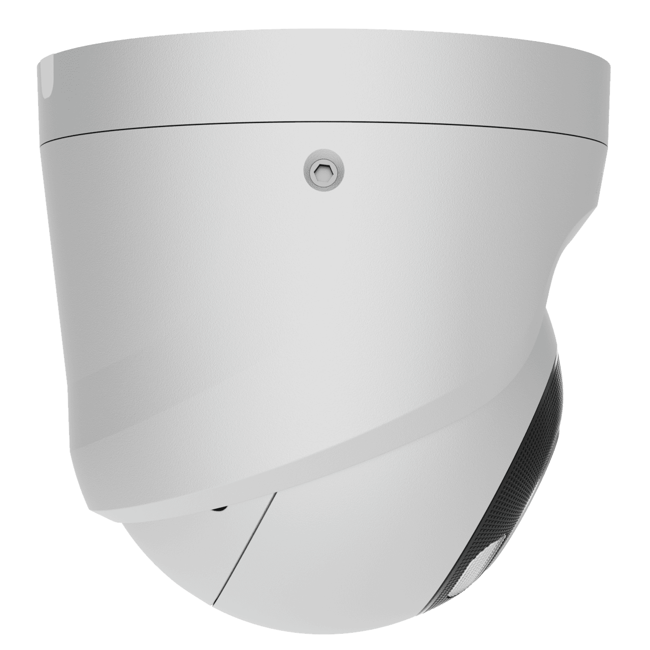 white ajax turret camera right side