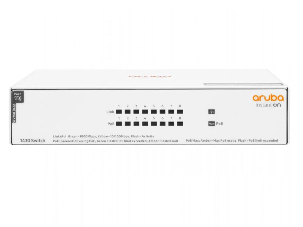 HPE Networking Instant On 1430 8G (PoE)