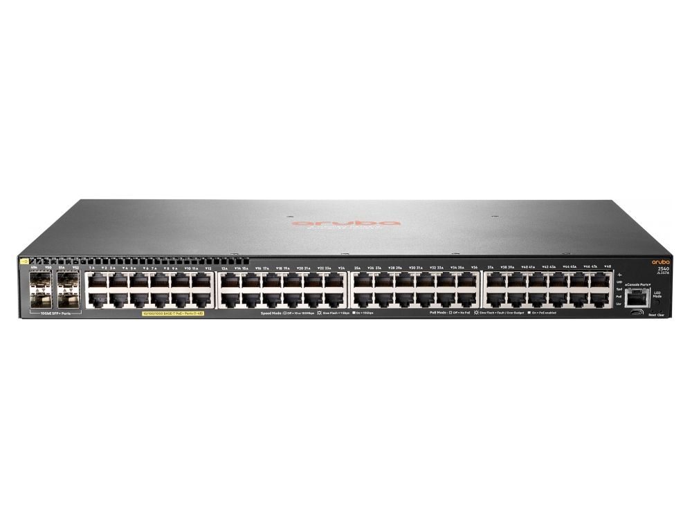 Aruba 2540 48G PoE+ 4SFP+