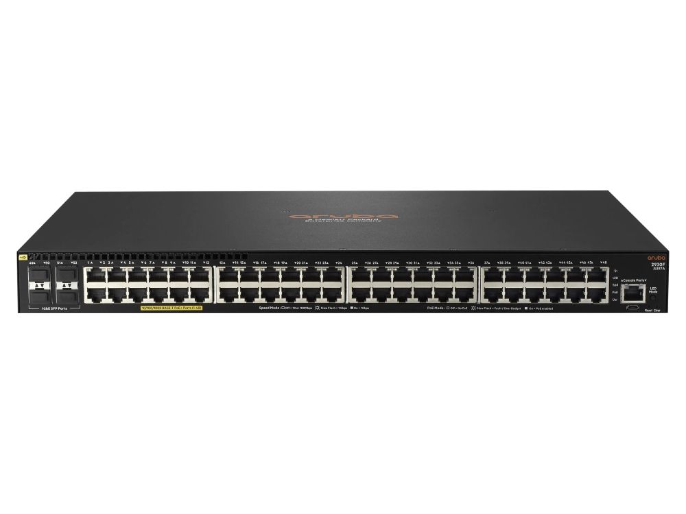 Aruba 2930F 48G PoE+ 4SFP 740W