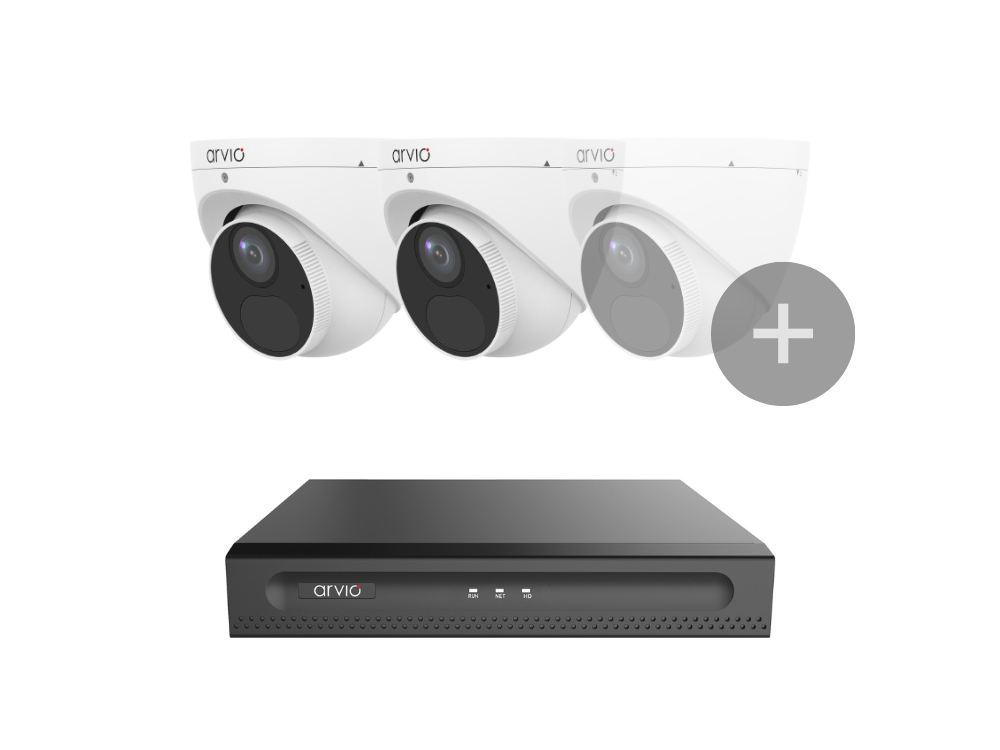 Arvio 3-Turret Plus Bekabeld