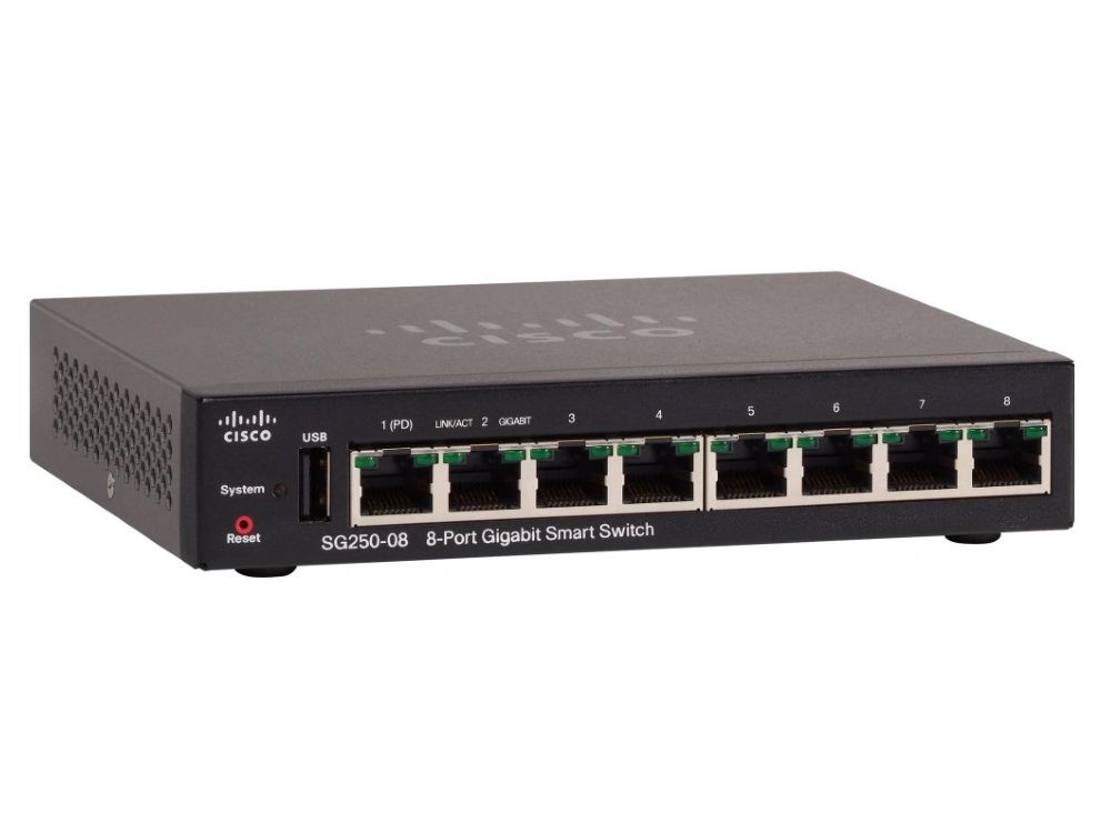 Cisco SG250-08 8-poorts