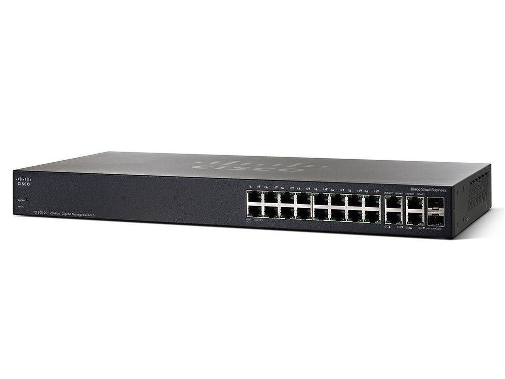 Cisco SG350-20 16-poorts