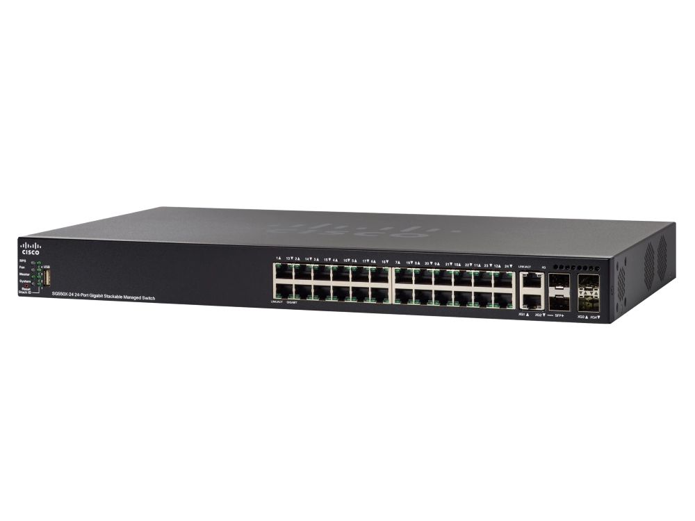 Cisco SG550X-24MPP 24-poorts