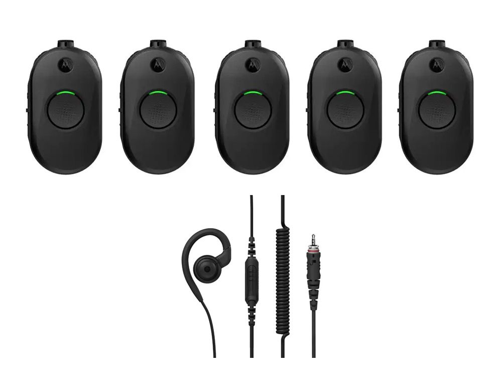 Motorola 5-pack met oortje