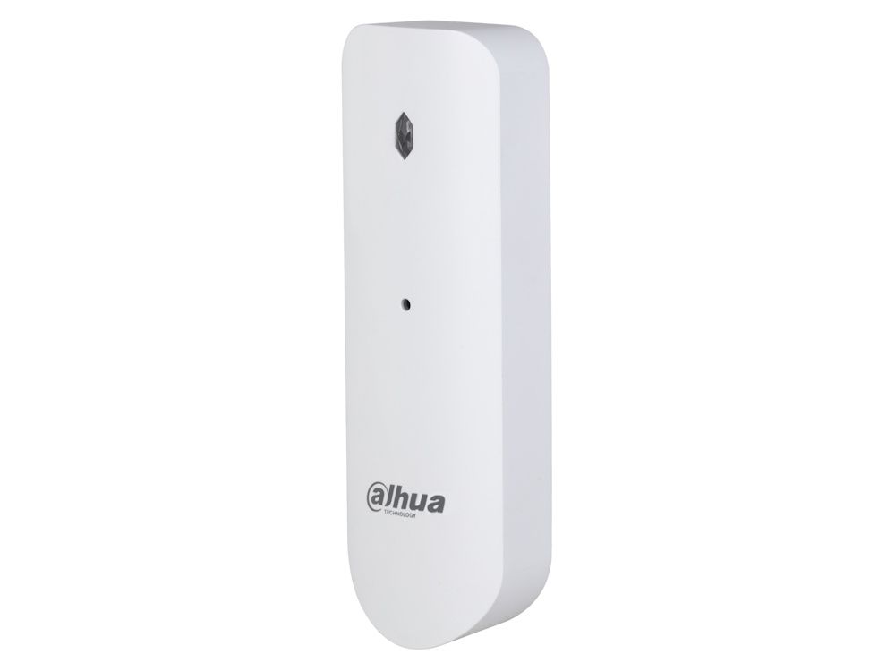 Rechter zijkant en voorkant van de Dahua ARD512-W2(868) Wireless Glass Break Detector