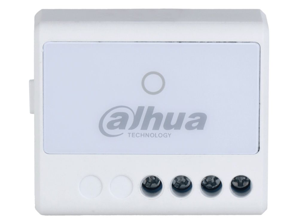 Voorkant van de Dahua ARM7012-W2(868) Wireless WallSwitch, een relais voor het Dahua AirShield alarmsysteem