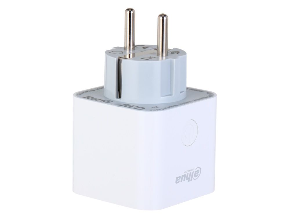 De Dahua ICS1-W2(868) Smart Plug voor het Dahua AirShield alarmsysteem met EU stekker