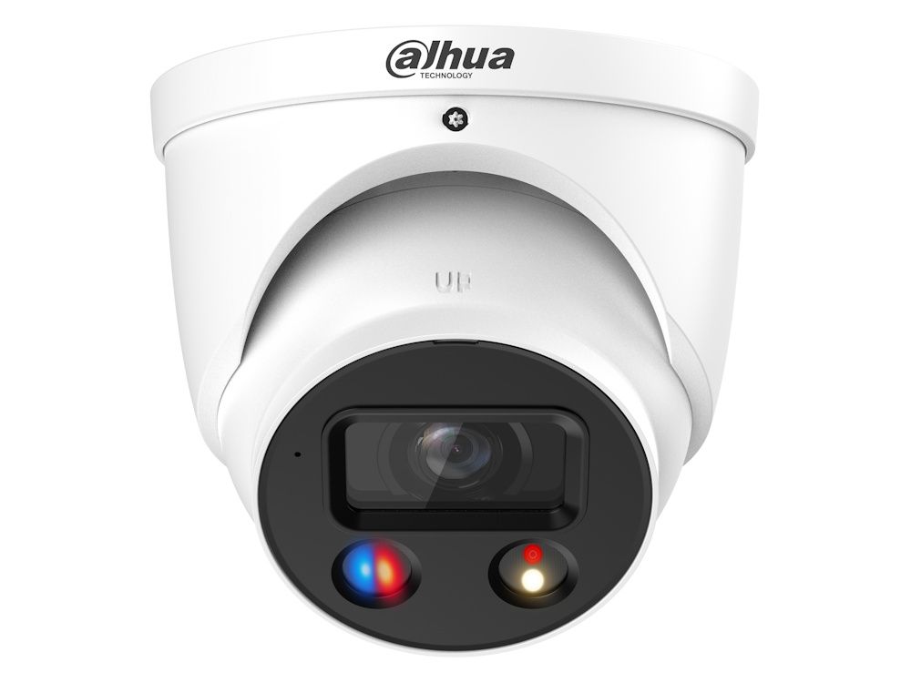 Voorkant van de Dahua DH-IPC-HDW3449HP-AS-PV-0280B-S5 4MP outdoor beveiligingscamera