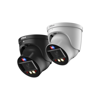 beveiligingcamera dahua white/black turret 
