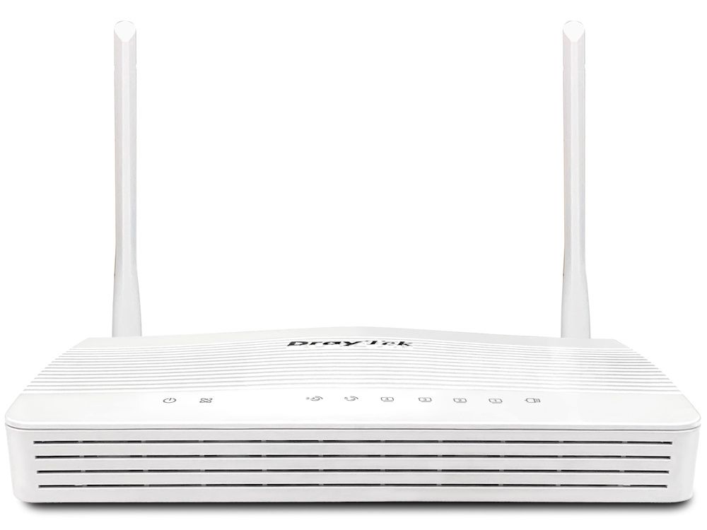 Voorkant van de DrayTek Vigor 2767ax VDSL2 35b supervectoring VPN WiFi router