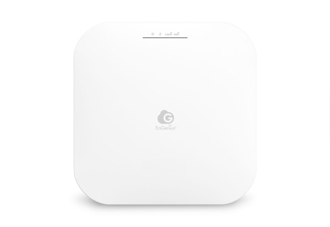 Voorkant van het EnGenius Cloud6 4x4 Lite ECW212L WiFi 6 dual-band indoor access point