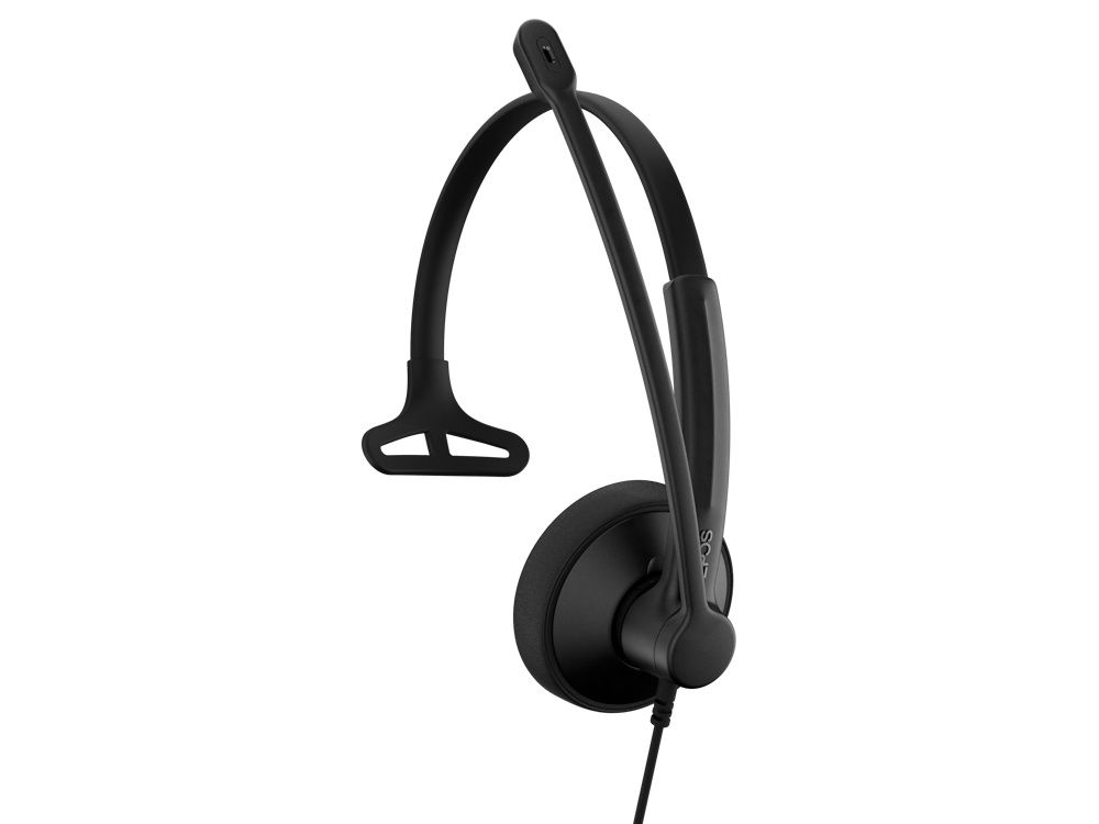 EPOS IMPACT 100 MS Mono USB-C+A Teams headset met microfoon omhoog