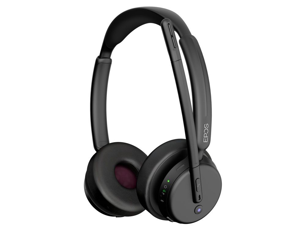 EPOS IMPACT 500 draadloze Bluetooth headset met microfoonarm omhoog