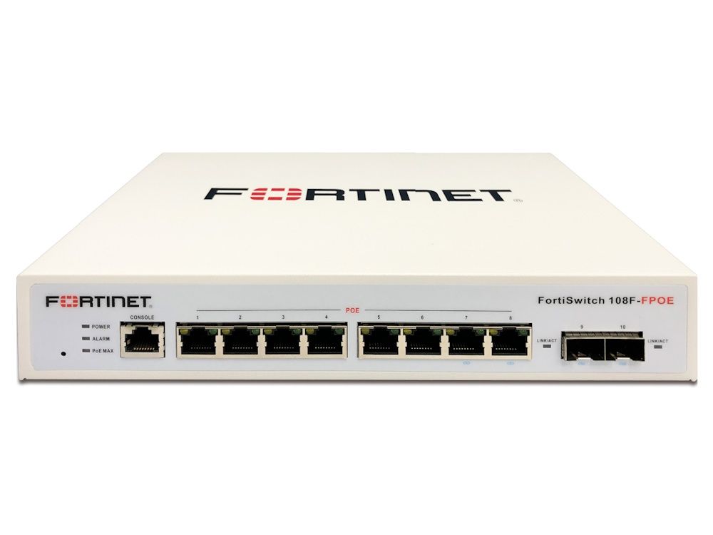 FortiSwitch-108F-FPOE