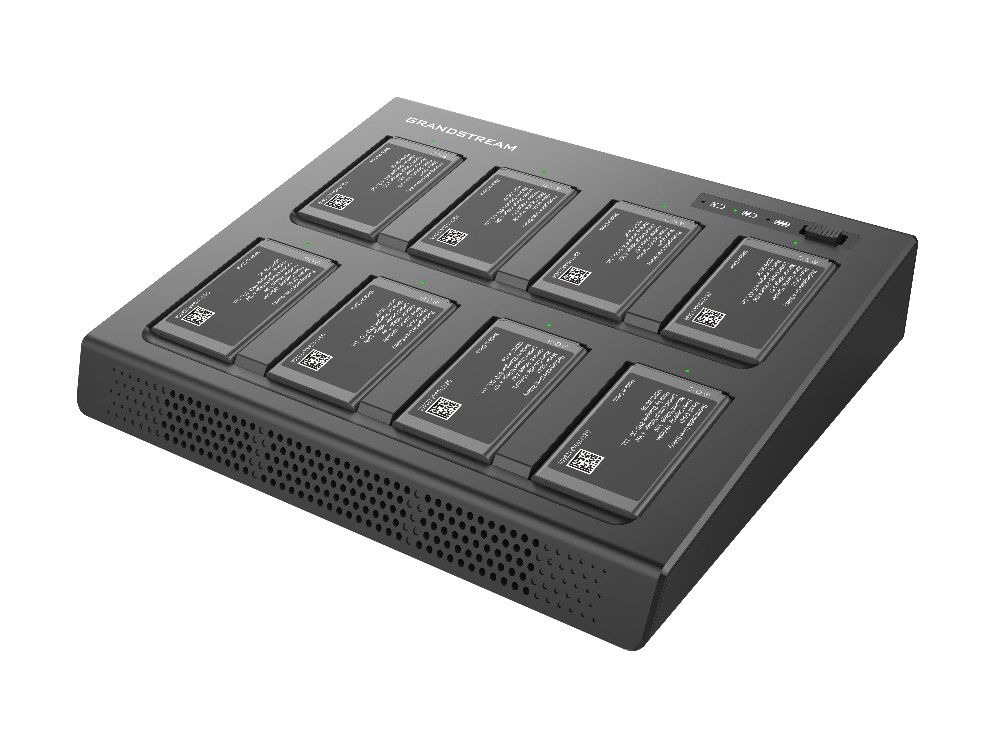 Grandstream GMC08 batterijlader voor de DP730, WP810 en WP820 telefoons