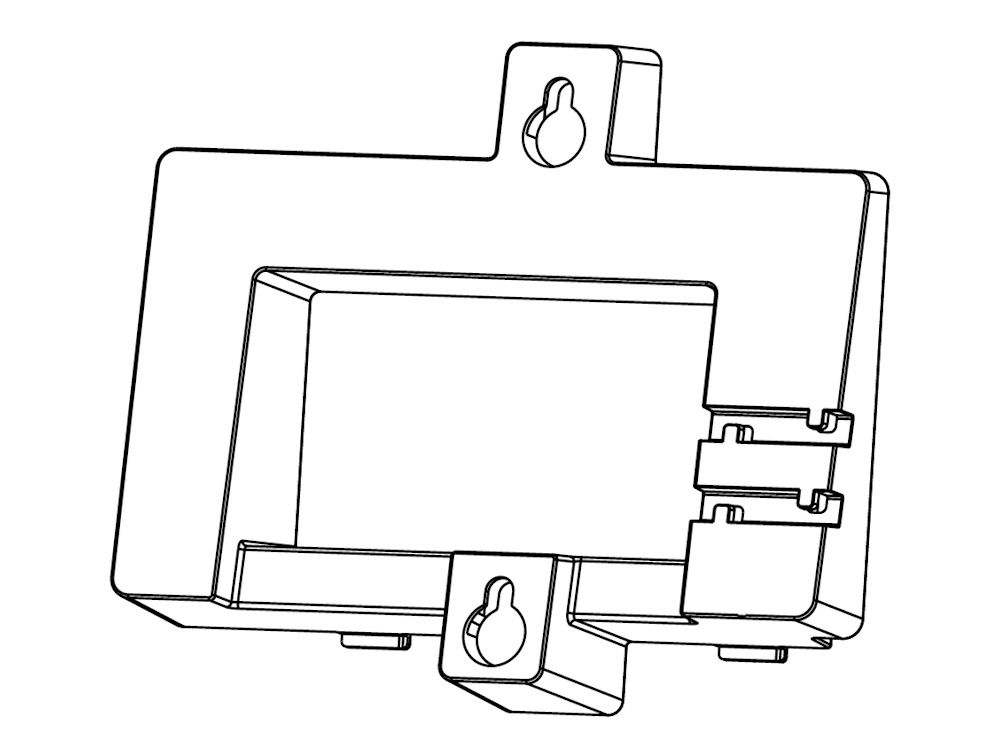 Grandstream Wall Mount Large tekening