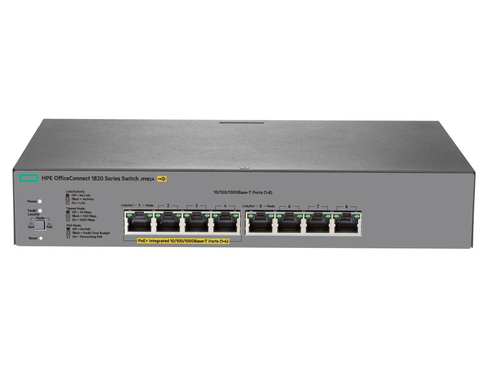 HPE 1820 8G PoE+