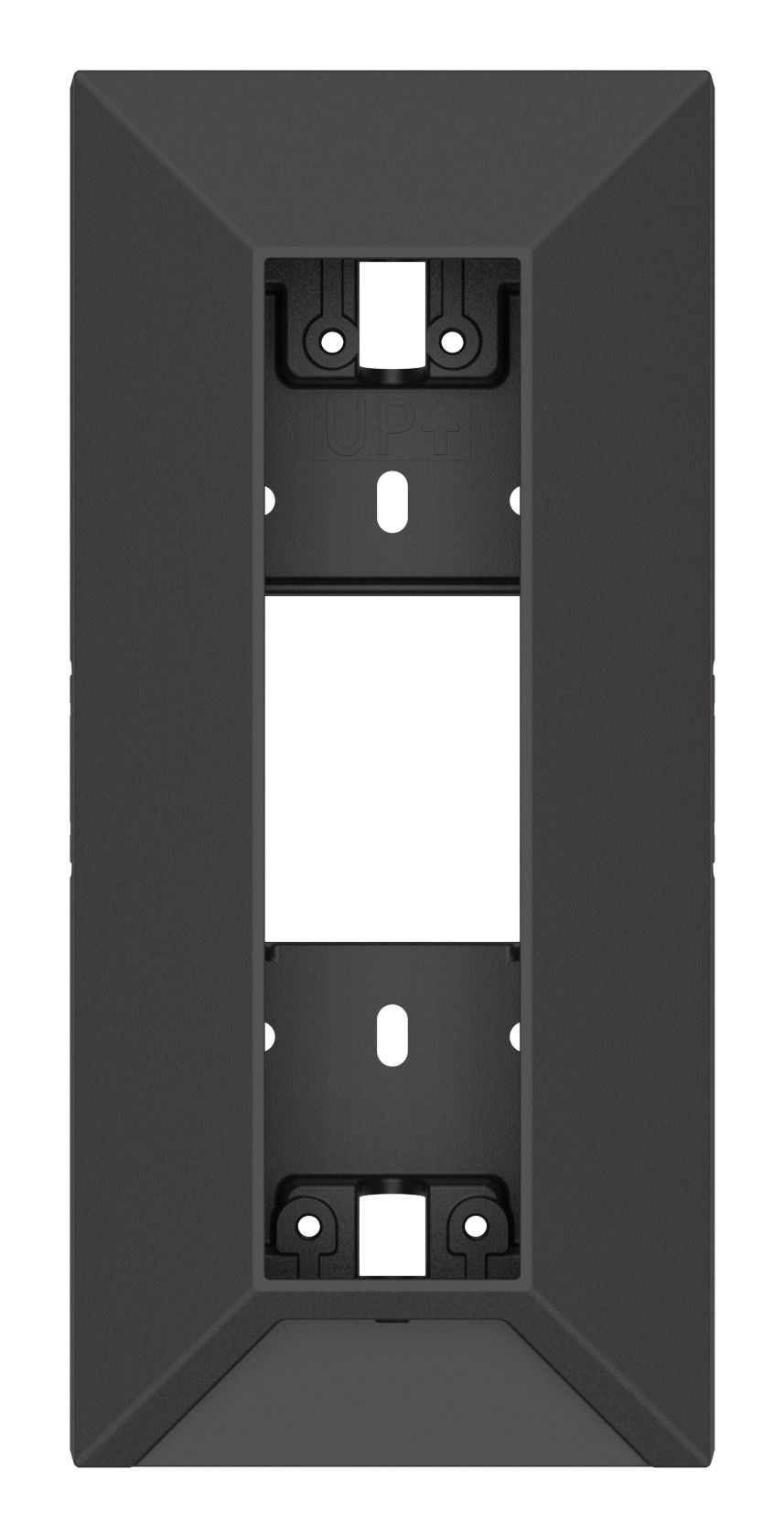Voorkant van de Hanwha SBS-165B Back Box met cover voor de Hanwha TID-600R video intercom