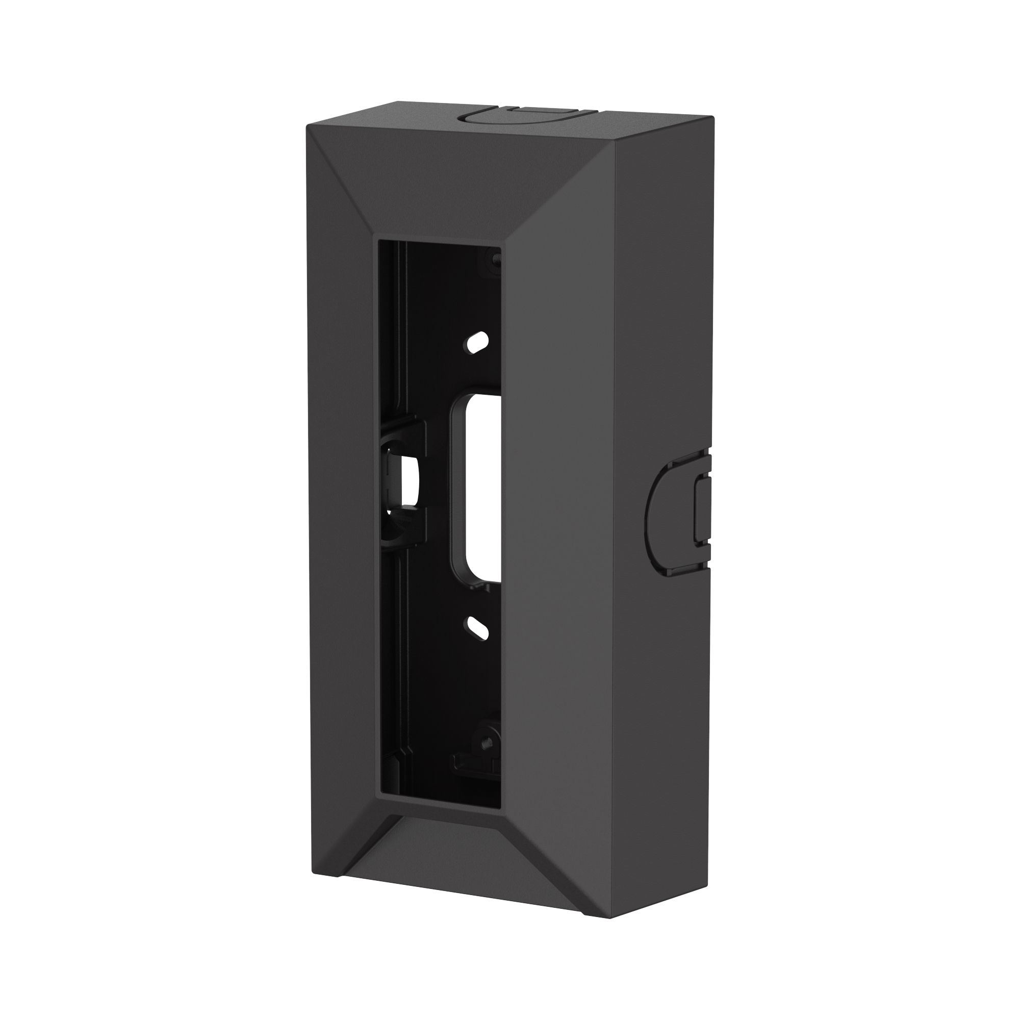 De Hanwha SBS-165B Back Box voor de Hanwha TID-600R video intercom schuin vanaf rechtsvoor