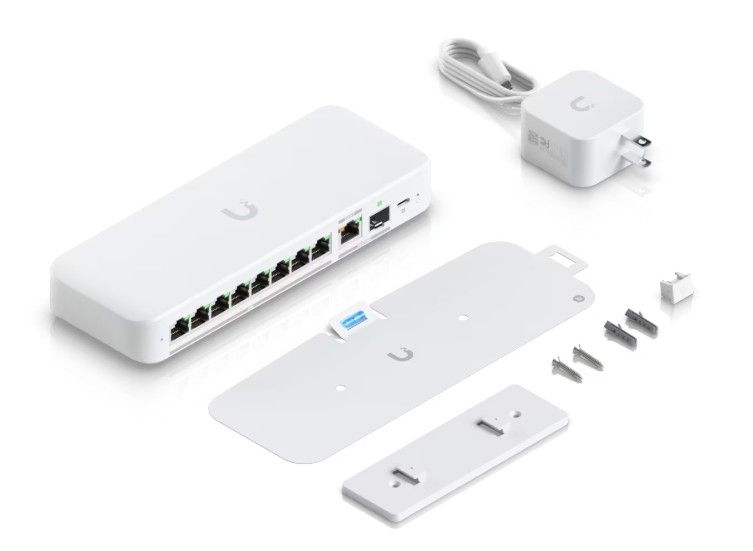 Ubiquiti UniFi Flex 2.5G 8-poorts managed switch