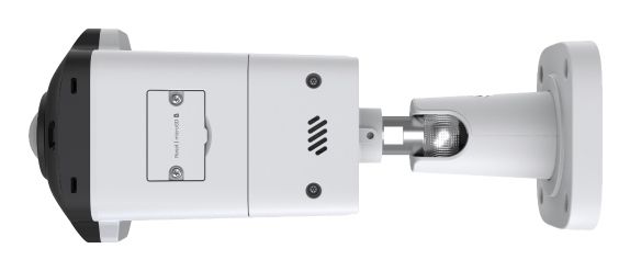 Onderkant van de TP-Link VIGI InSight S385PI 8MP Outdoor IR Panoramic Bullet Network Camera