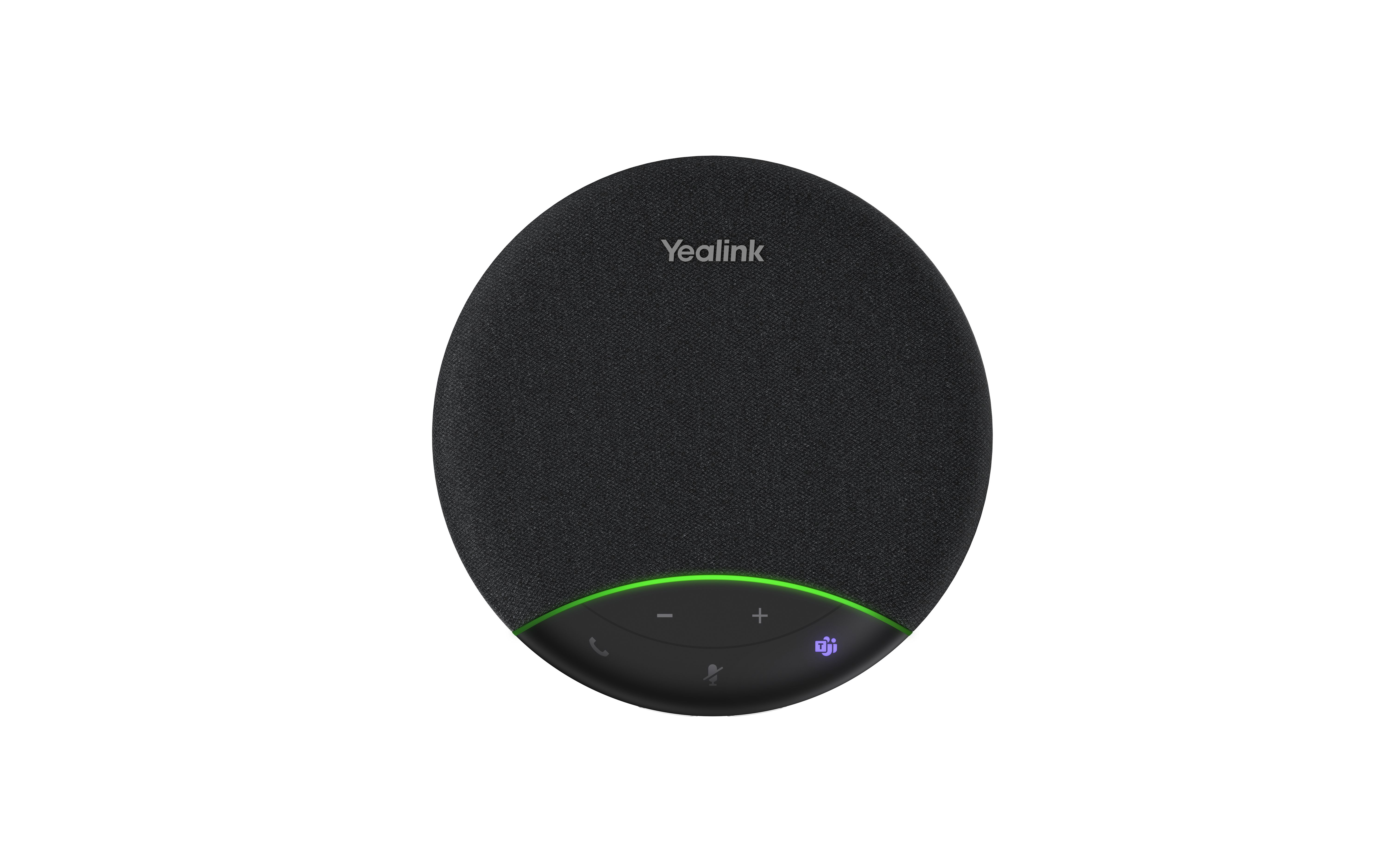 Bovenkant van de Yealink SP92 USB-C/-A Bluetooth speakerphone voor Microsoft Teams vergaderingen