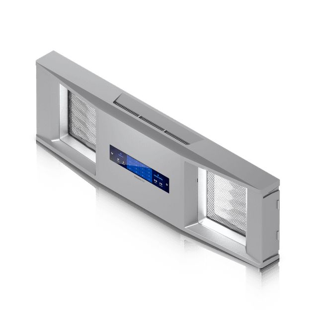 De Ubiquiti Enterprise NVR Bezel (UACC-ENVR-Bezel) schuin van rechtsboven