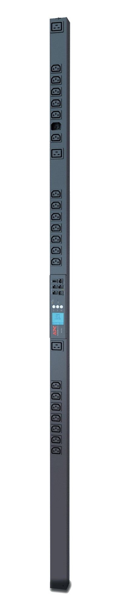 Voorkant van de APC AP8459WW Metered-by-Outlet Rack PDU 2G